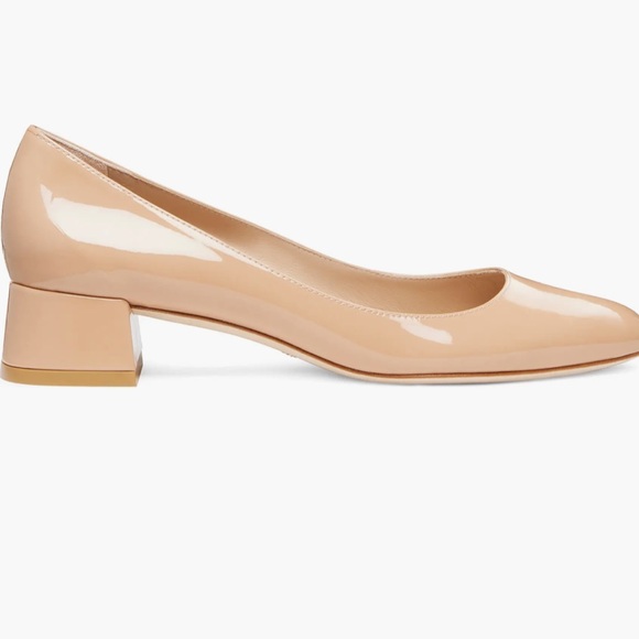 🌹STUART WEITZMAN🌹 Vivienne 35 Nude Pump Size:9B - Picture 2 of 11